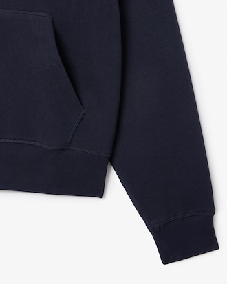 더블페이스 피케 후드짚업