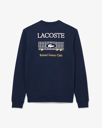 롤랑가로스 그래픽 크루넥 스웻셔츠