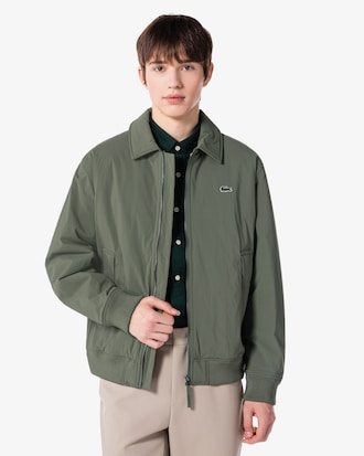 카라형 패딩 블루종 점퍼