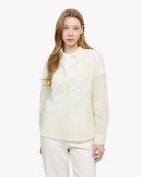 시어 코튼 스트라이프 셔츠