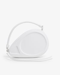 런웨이 쇼 레더 라켓백