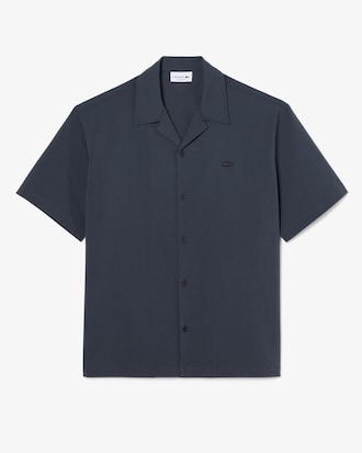 하와이안 카라 시어서커 반팔 셔츠