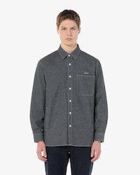 데님 아우터 셔츠