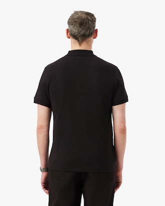 립조직 반팔 폴로 셔츠