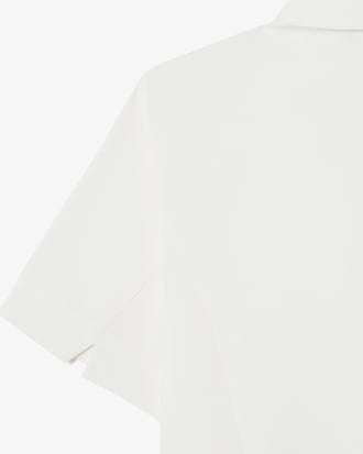 린넨 반팔 셔츠 드레스