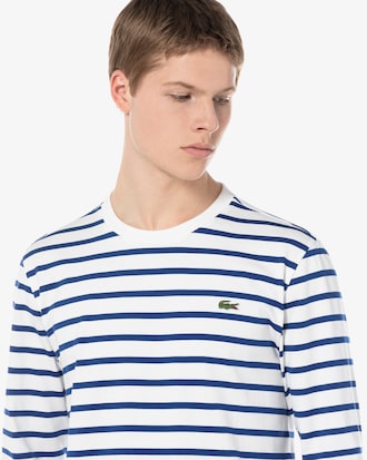 긴팔 솔리드/스트라이프 티셔츠