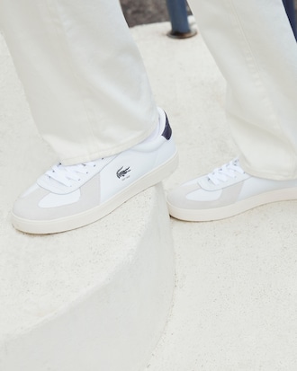 남성 Baseshot Pro 레더 스니커즈