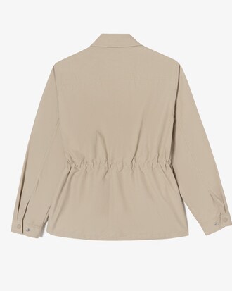 린넨 사파리 점퍼