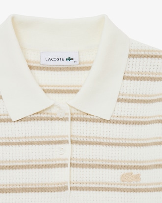 스트라이프 스웨터 폴로 셔츠