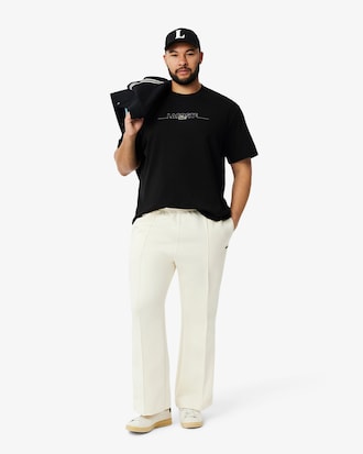 MIF 레터링 스티치 반팔 티셔츠