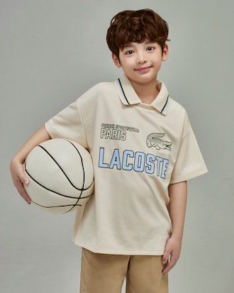 키즈 파리 매쉬 반팔 폴로