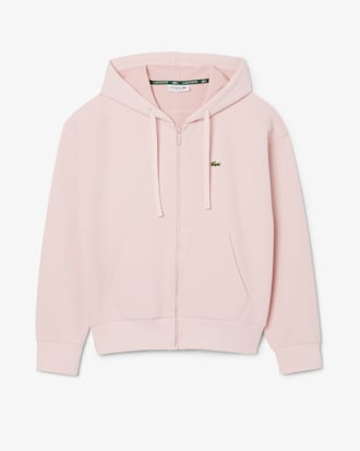 더블페이스 피케 후드집업 스웻셔츠