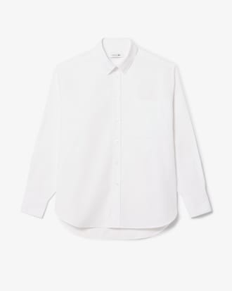 오버사이즈핏 포플린 셔츠