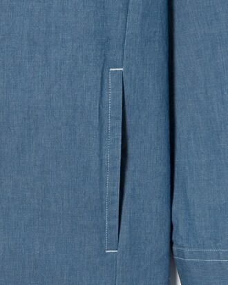 데님 아우터 셔츠