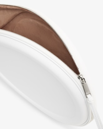 런웨이 쇼 라지 레더 라켓백