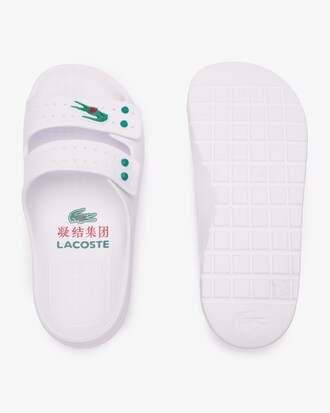 null  - 화이트 / 그린 - Lacoste