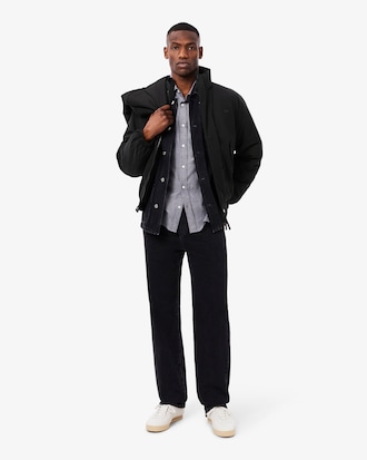 하이넥 래글런 블루종