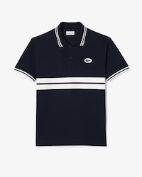 배색 팁핑 & 퍼프 뱃지 매치 폴로