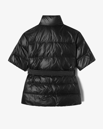 기능성 반팔 다운 점퍼