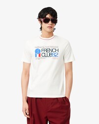 런웨이 테니스 프린트 티셔츠