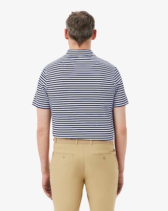 골프 스트라이프 반팔 폴로 셔츠