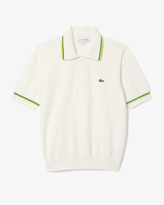 컬러티핑 폴로 스웨터