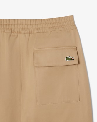 스트레이트핏 트윌 코튼 스커트