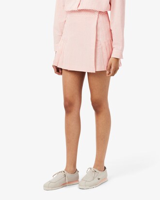 스트라이프 시어서커 스커트