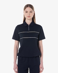 반집업 반팔 스웻셔츠