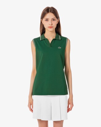 테니스 슬리브리스 폴로 셔츠