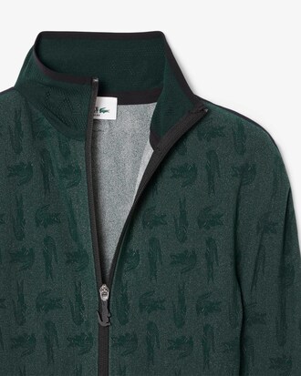 크록 프린트 점프수트