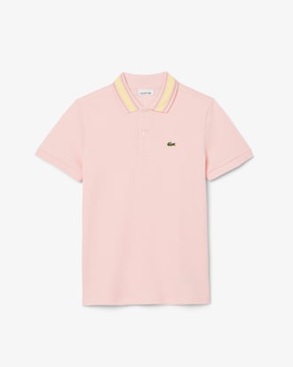 키즈 카라 포인트 반팔 폴로