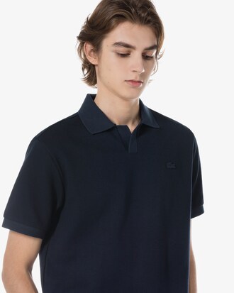 오픈 카라 텍스쳐 폴로