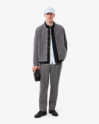 오버셔츠핏 더블 페이스 셔츠