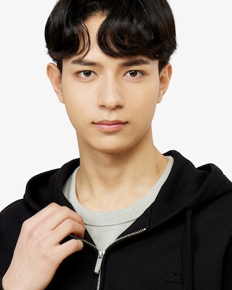 프렌치 테리 베이직 후드집업