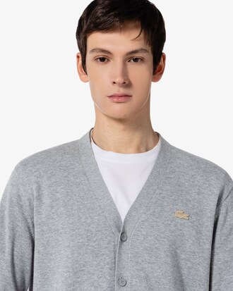 베이직 V넥 가디건