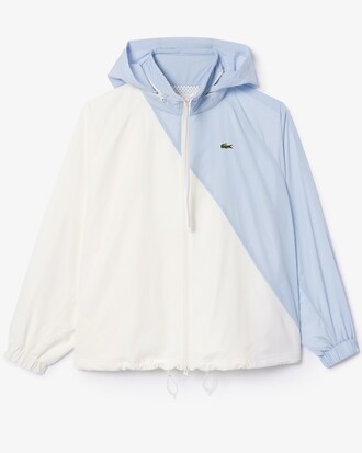 사선 배색 윈드브레이커