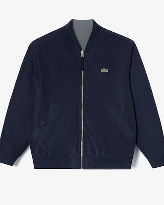 리버시블 퀼팅 블루종