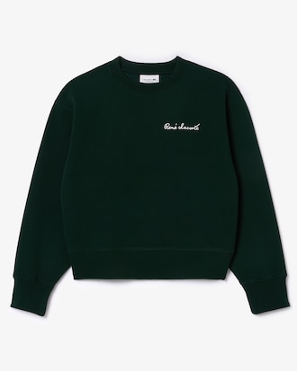 Rene Lacoste 오버핏 크루넥 스웻셔츠