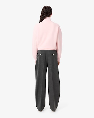 플란넬 와이드 팬츠