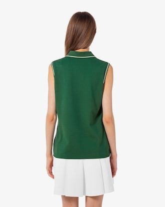 테니스 슬리브리스 폴로 셔츠