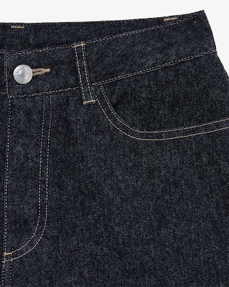 세미와이드 캐주얼 데님팬츠