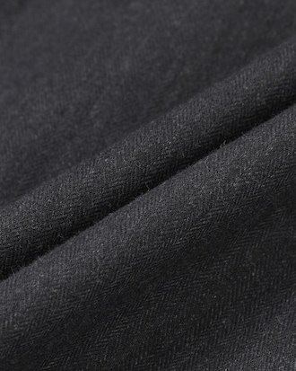 플란넬 우븐 롱드레스