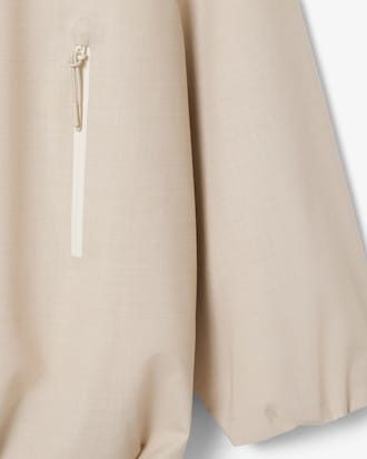 유니섹스 라미네이티드 후드 집업 재킷