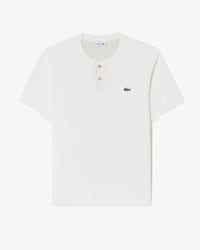 헨리넥 와플 반팔 티셔츠