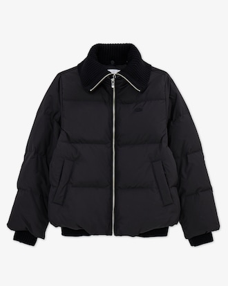 스웨터 카라 다운