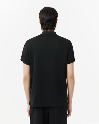 모노그램 패턴 테니스 폴로