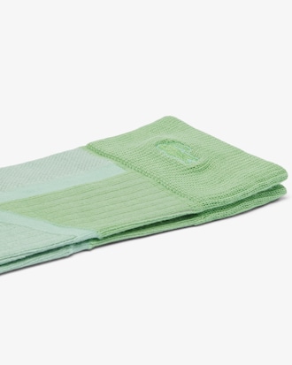 컬러블록 롱기장 삭스