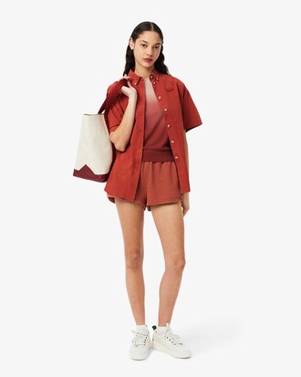 그라데이션 반팔 스웨터