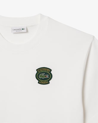 라코스테 뱃지 반팔 티셔츠